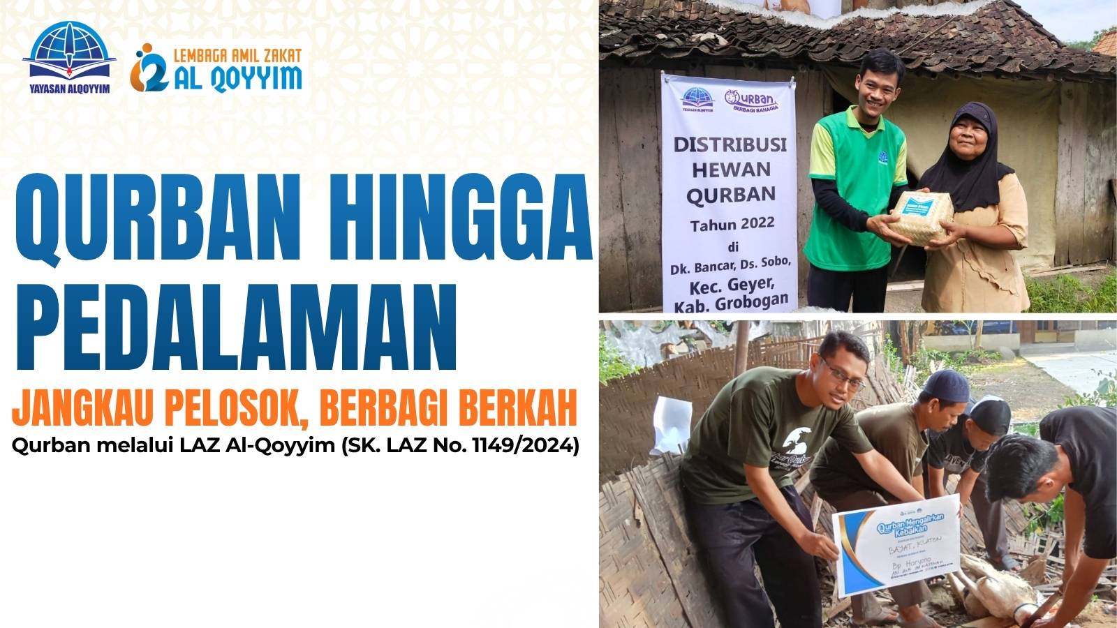 Qurban Hingga Pedalaman